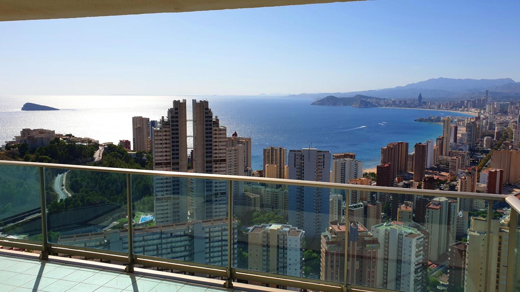 Skyline Floor 28 Sea Views Apartment Benidorm Exterior photo